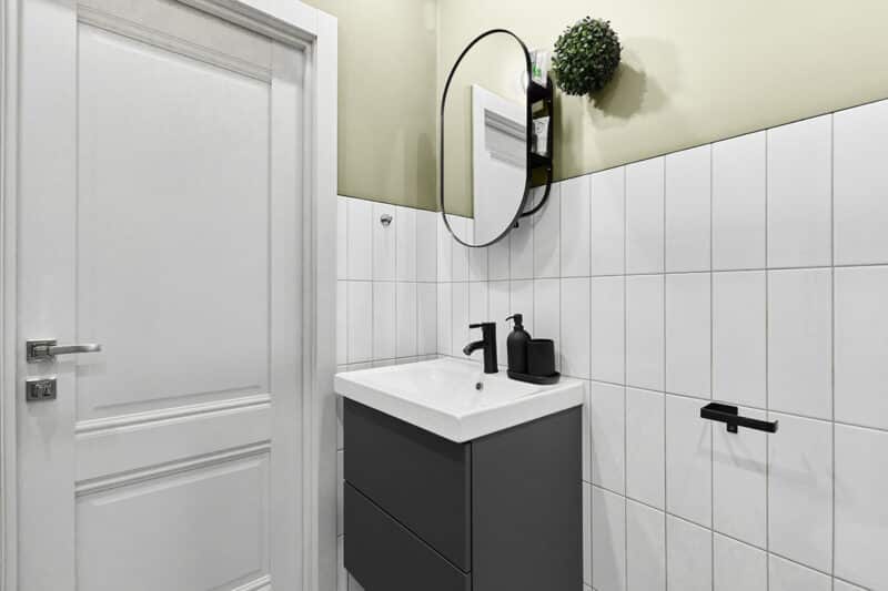 Bathroom Set In Pebble Grey Pastel EPODEX United Kingdom