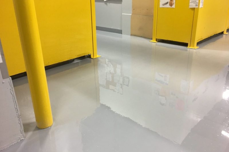 resin ndustrial floor coating