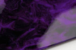 Metallic GRAPE PURPLE & JET BLACK – Epoxy Resin for Surfaces