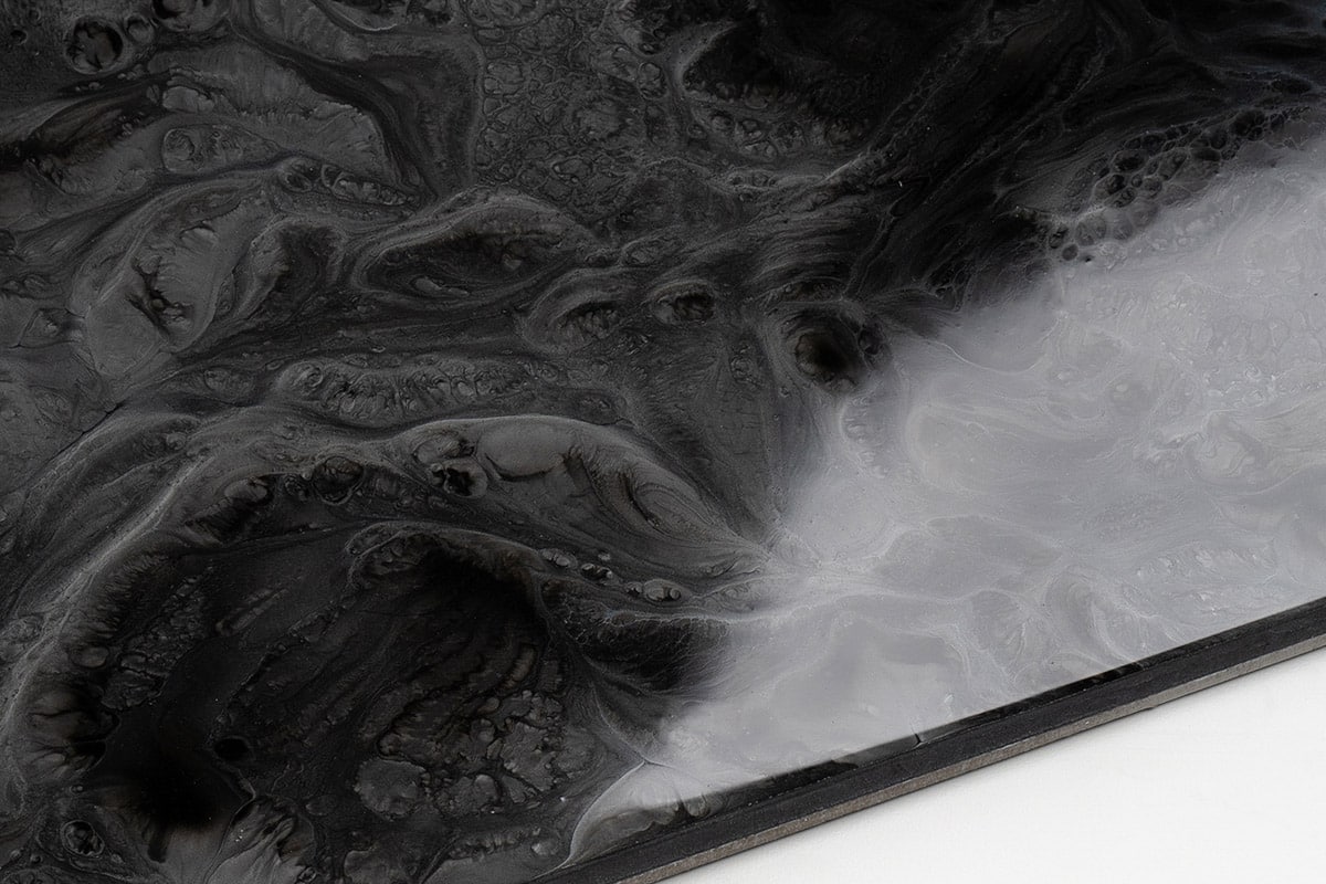 Metallic SATIN GREY & JET BLACK – Epoxy Resin for Surfaces