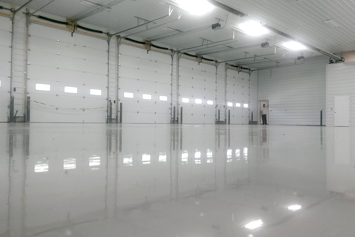 epoxy resin garage floor