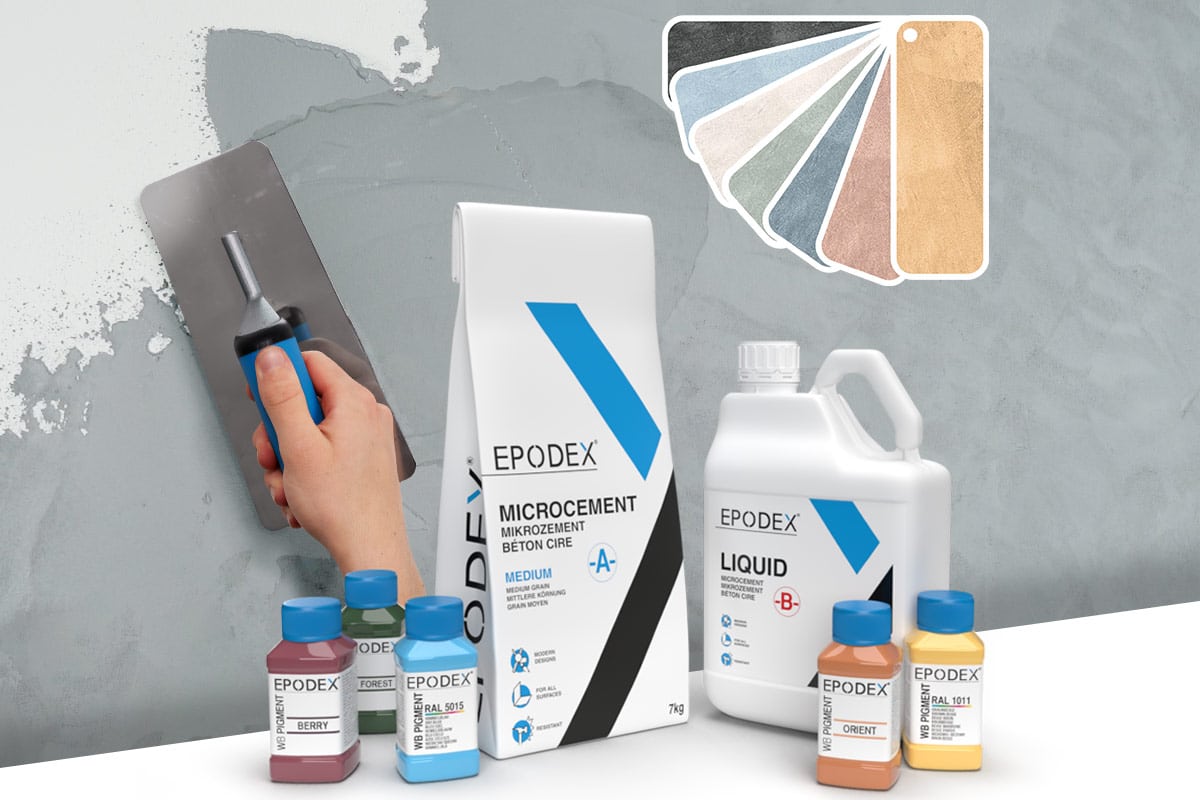 microcement sample set epodex