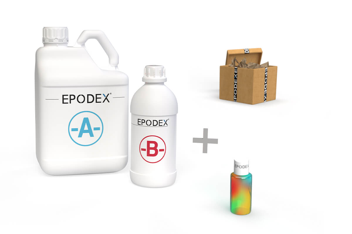 EPODEX Deep Pour & Casting Epoxy Resin Kit - Everything You Need