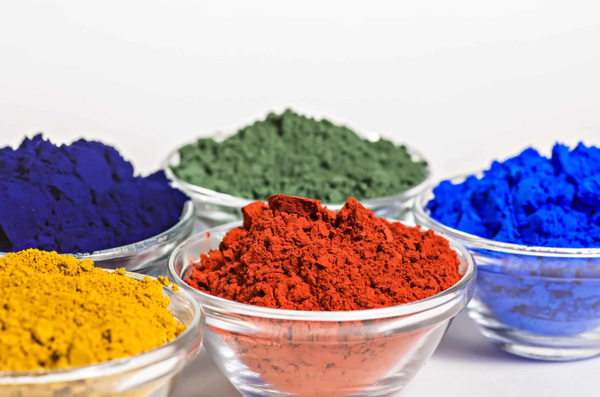 Pigmentos metálicos para resinas epoxi