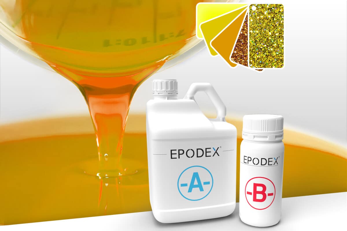 EPODEX - Epoxy Resin - Transparent / Clear - 1,5kg - ECO System (1CM)