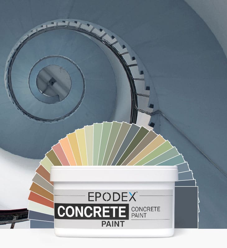 EPODEX® Résine époxy 2K | Sols de tous types | Sol design, sceau de garage  | Résine | 45 couleurs | Réduction quantitative