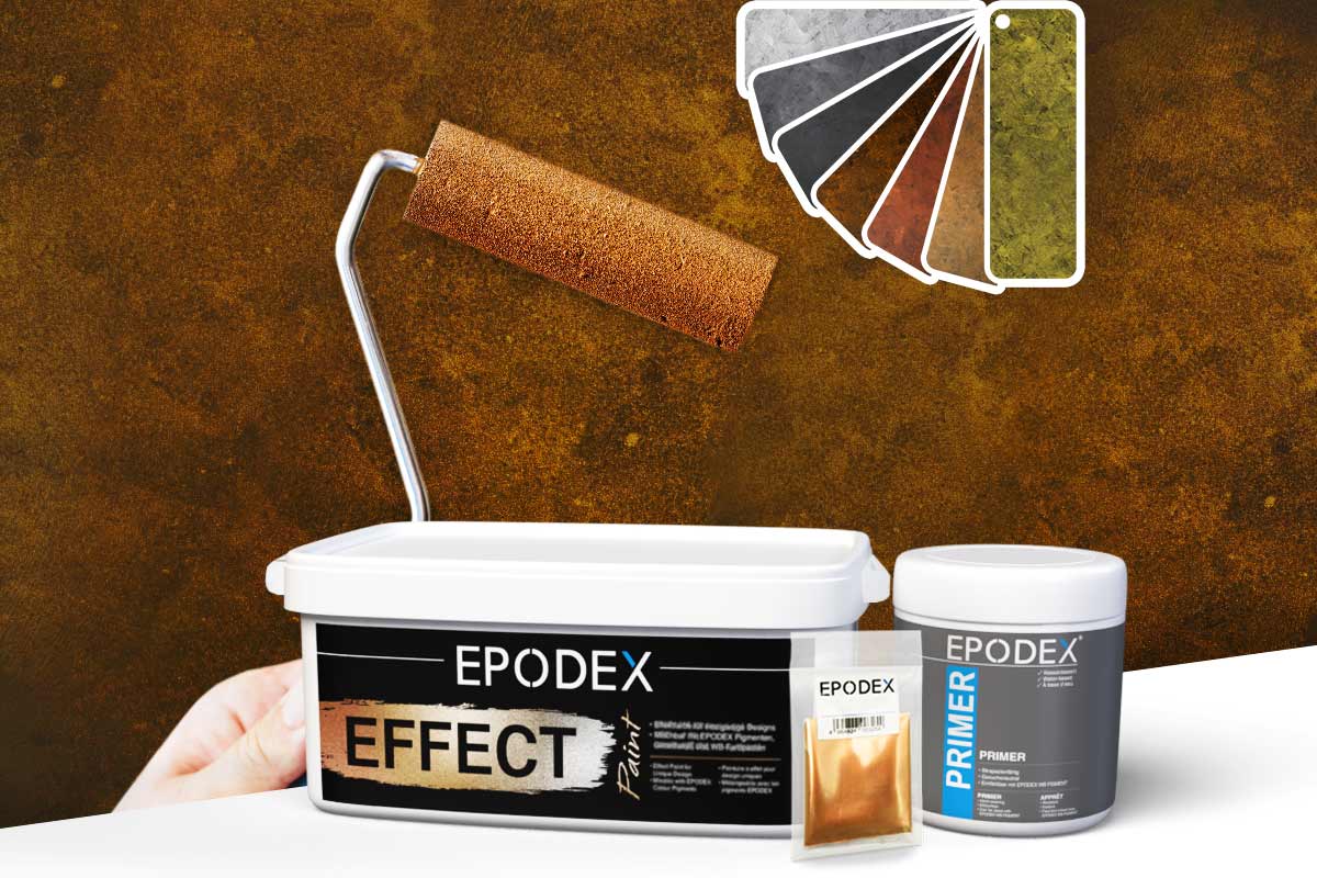 High Quality Wall Paint | Metallic Brush Effect | INTERIOR PAINT