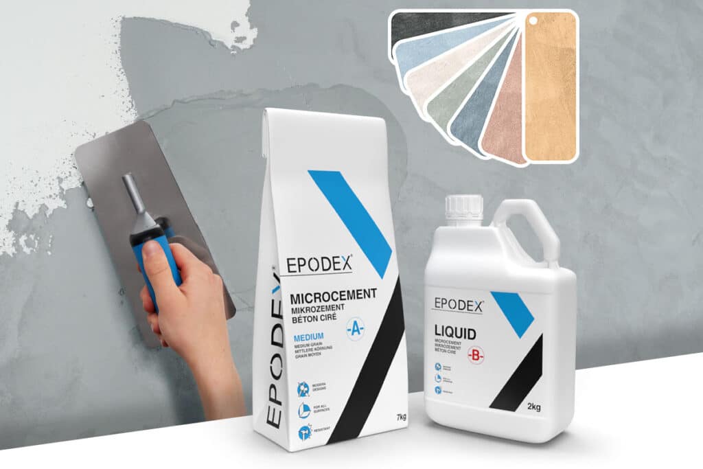 Microcement for Walls, Doors, and Furniture - EPODEX - United Kingdom