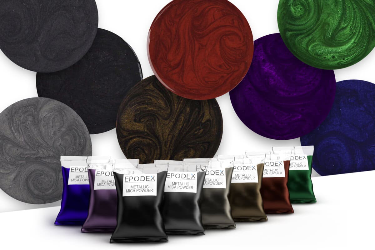 Juego de muestras pigmentos – Dark Edition | 8 colores