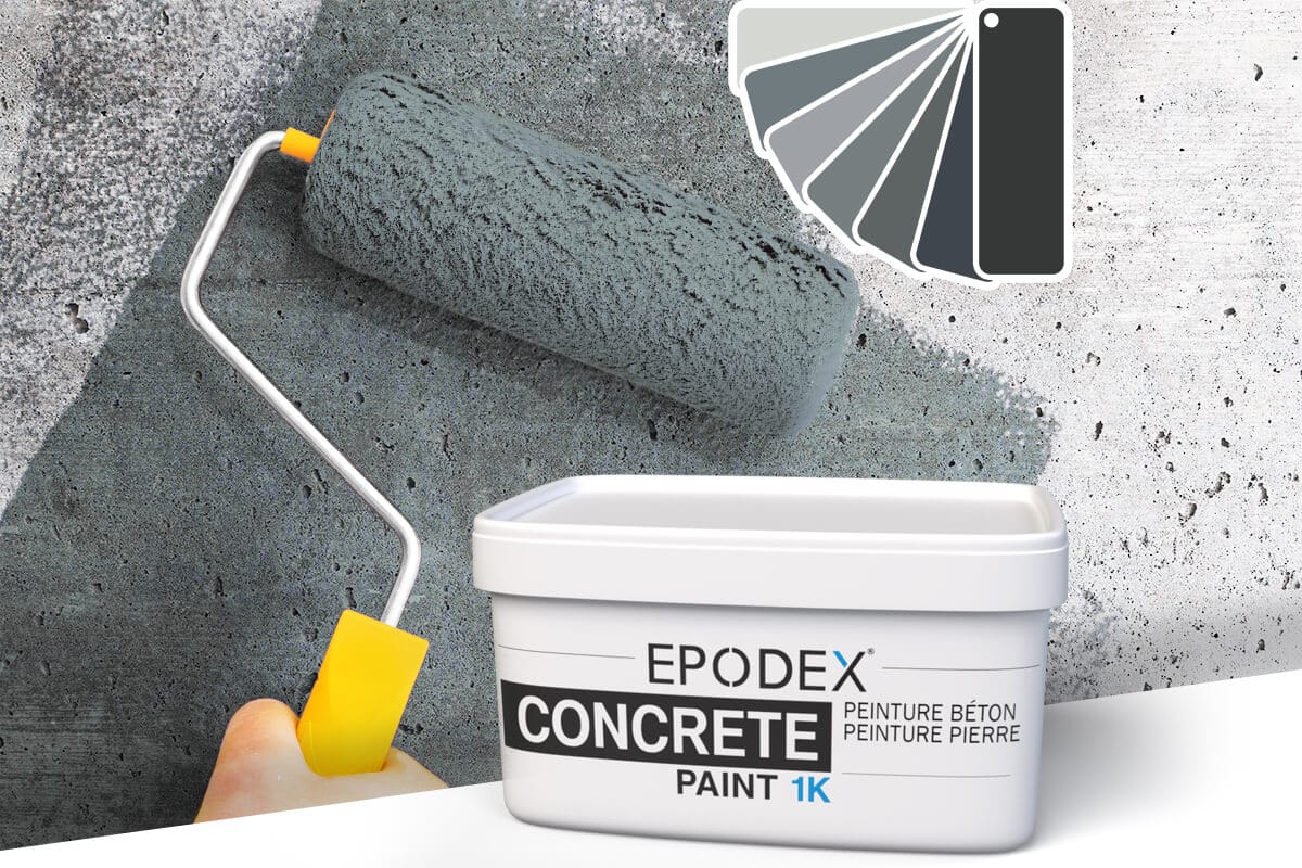 Peinture béton EPODEX CONCRETE PAINT pour sols et murs