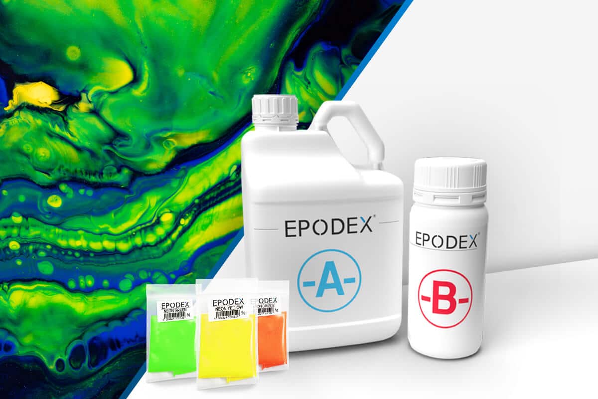 Resine Epoxy 0,75kg Transparente DIPOXY-2K-700 Cristalline