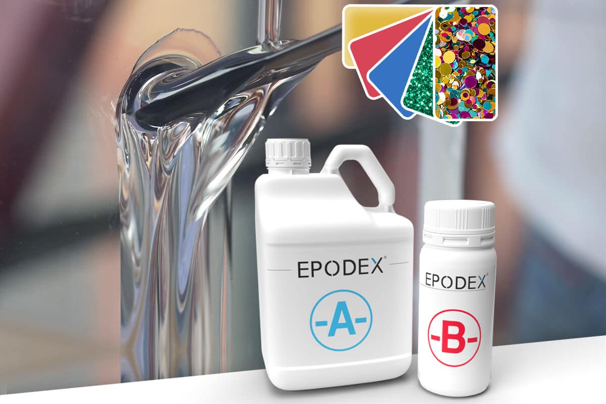 EPODEX® 2K Résine Epoxy, Coulée 0-5cm