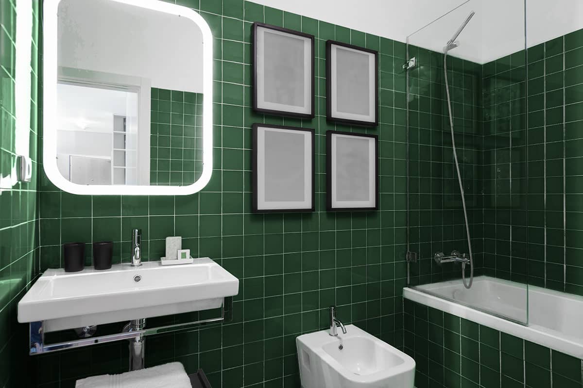 Set pour salle de bain Blanc & noir - Epodex - France