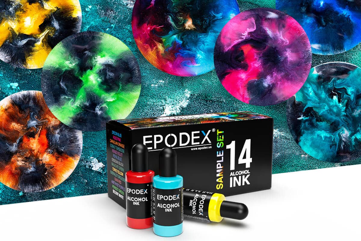 Set od 14 – Alcohol ink