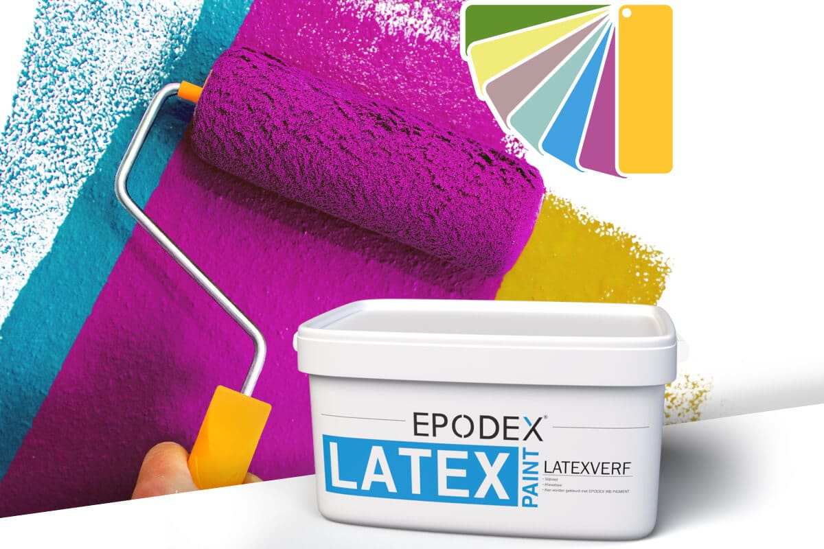 Latexverf kleuren | LATEX PAINT - EPODEX - Nederland