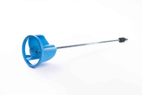 stirrer with plastic propeller blade