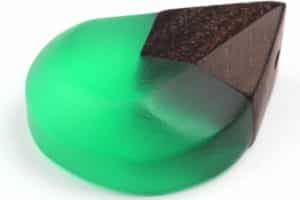 SEMI-TRANSPARENT GREEN Drop-in farba