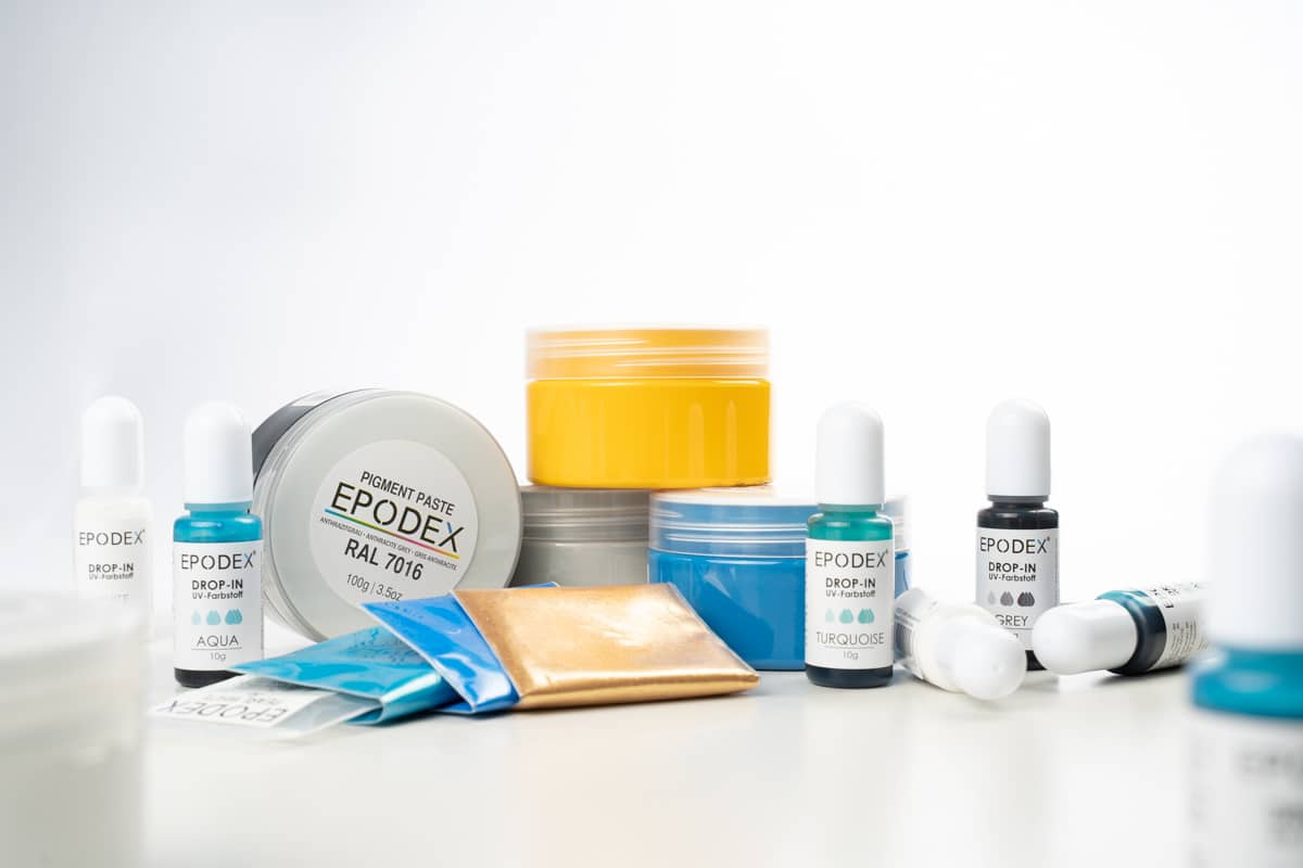 epoxy resin pigments
